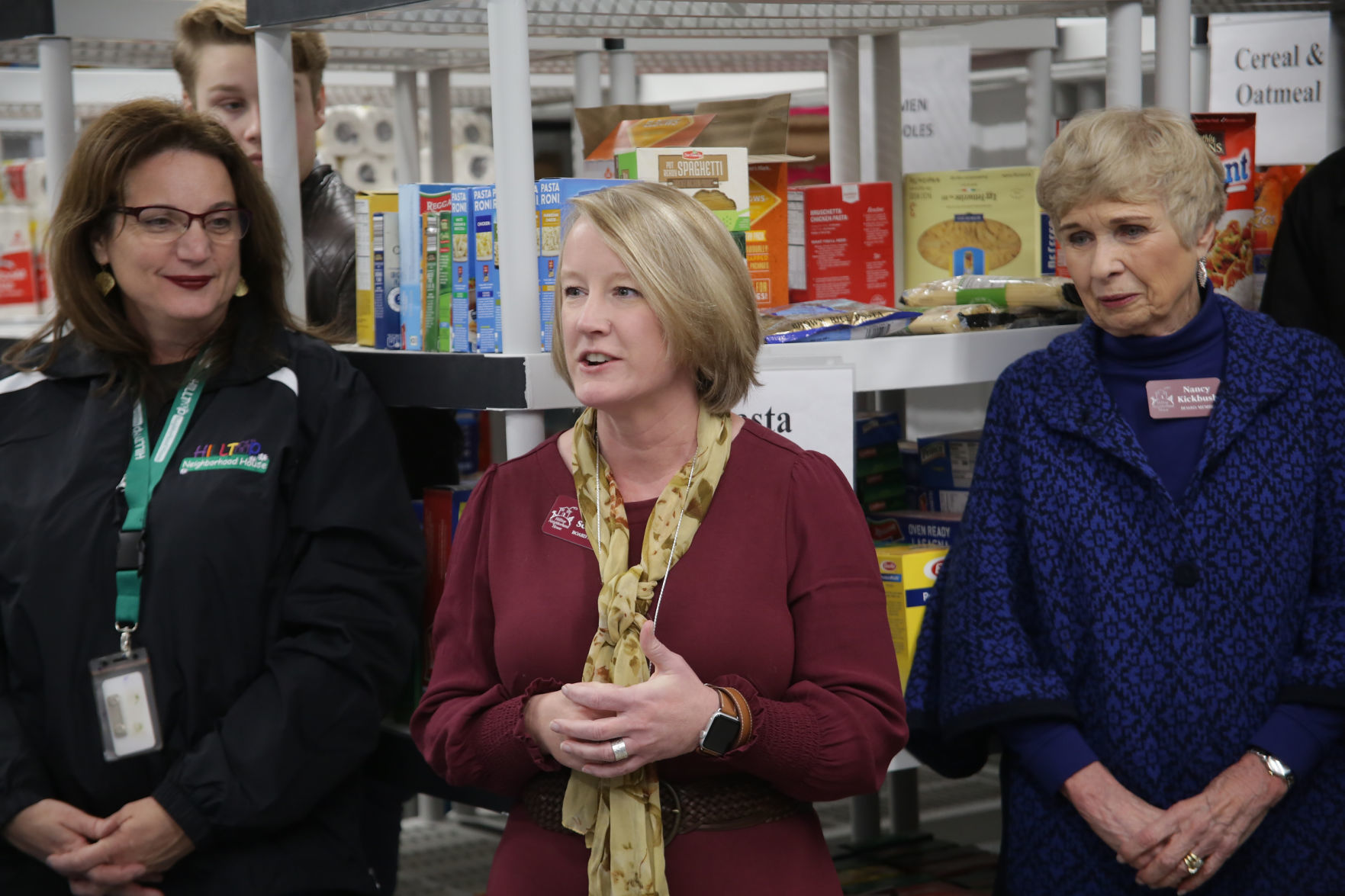 Hilltop Pantry ribbon cutting